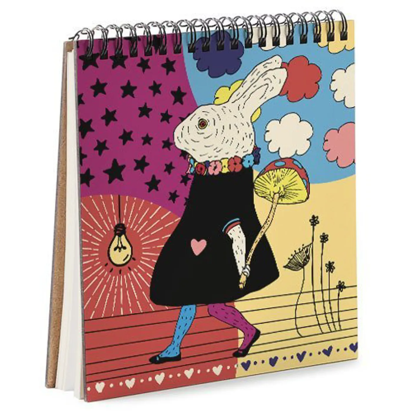 Blok Sketchbook Bílý králík - fotografie 1