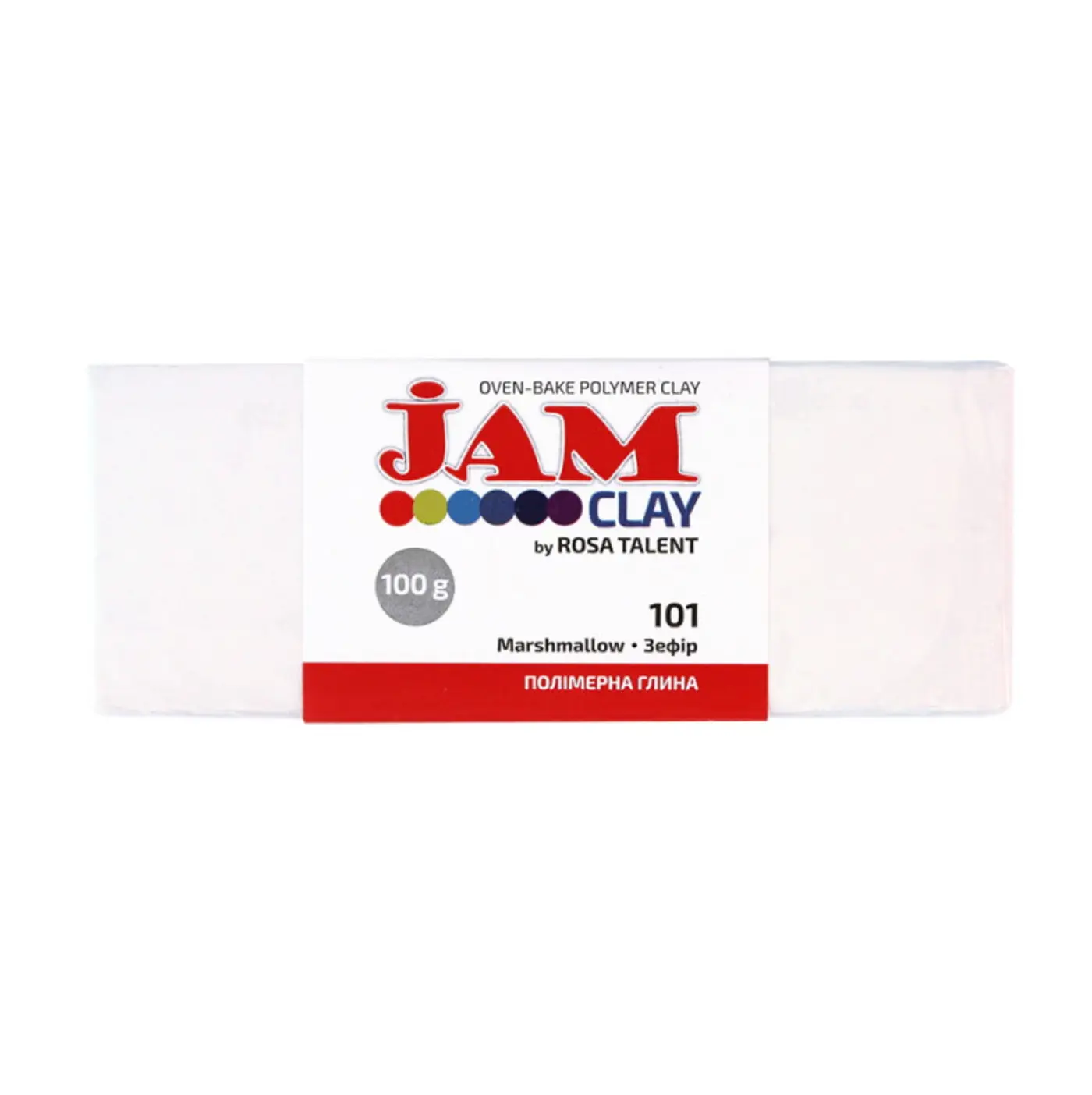 Polymerová vypalovací hmota Rosa 100g bílá - fotografie 1