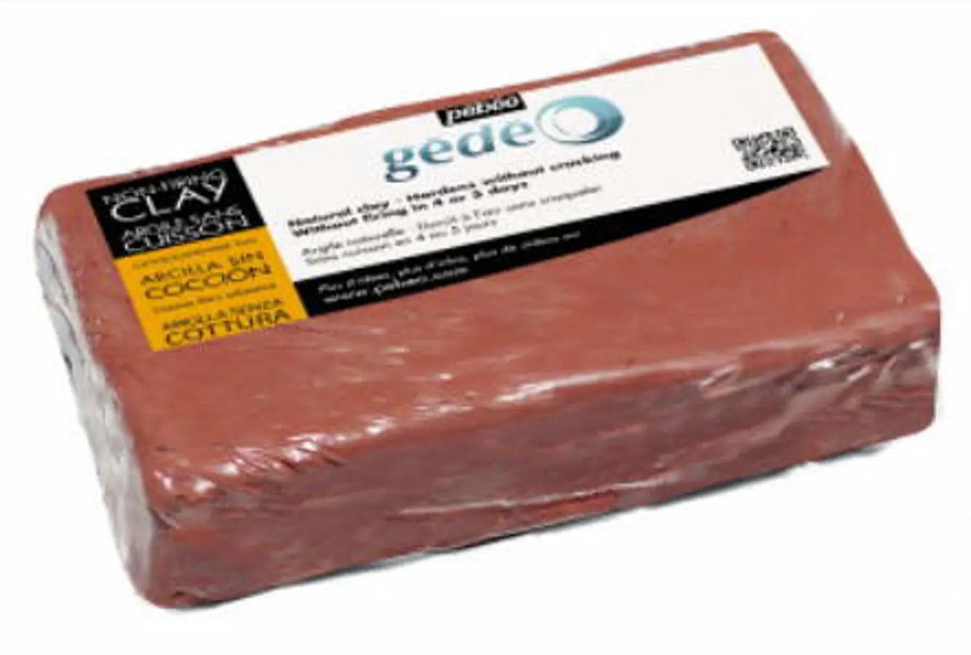 Samotvrdnoucí hmota Pébéo 1,5kg hnědá - fotografie 1
