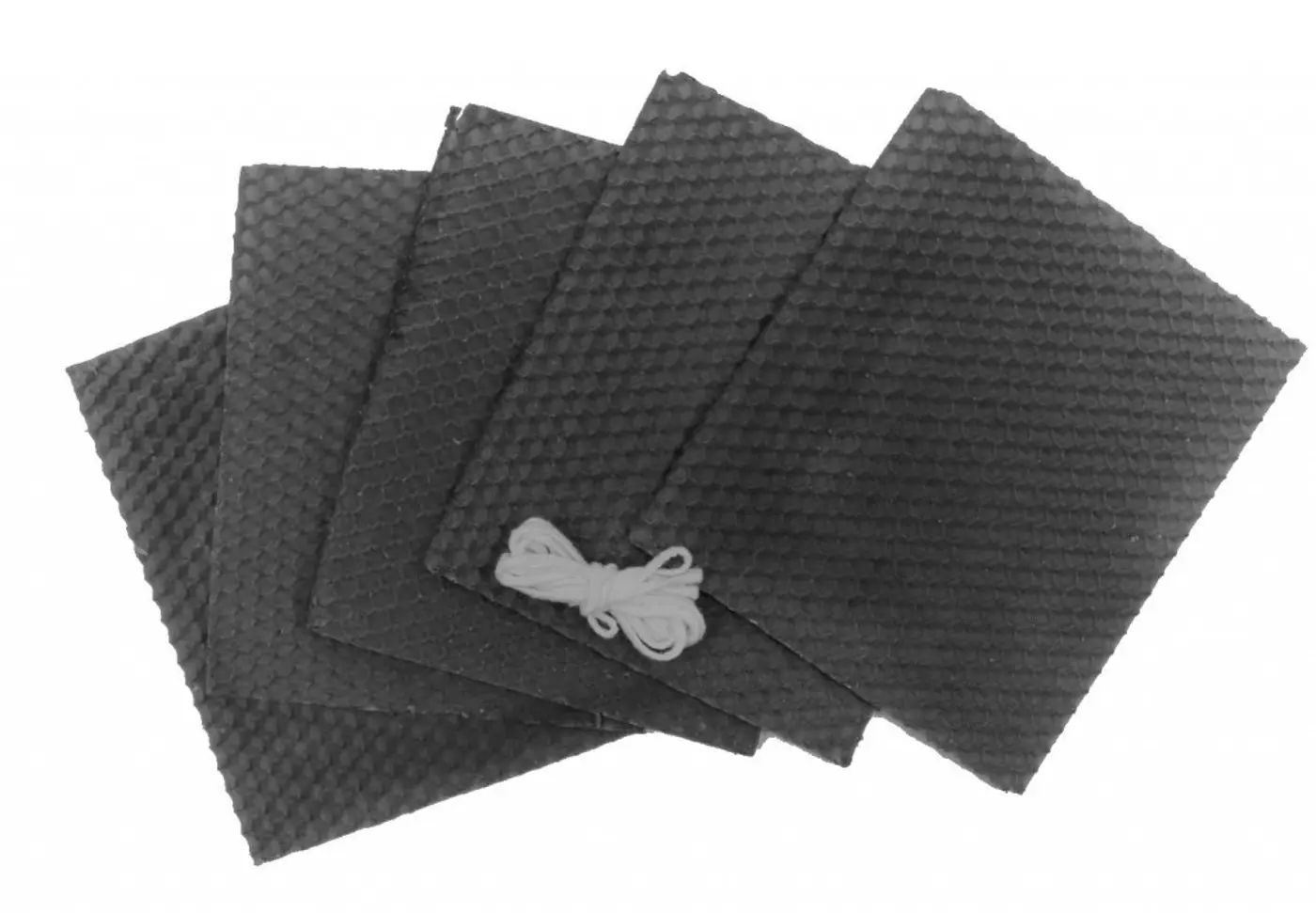 Včelí vosk černý 12x10cm - fotografie 1