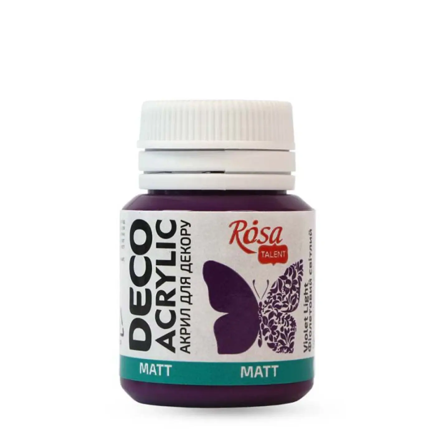 Akrylová barva Rosa Decor 20 ml –  23 Violet light - fotografie 1