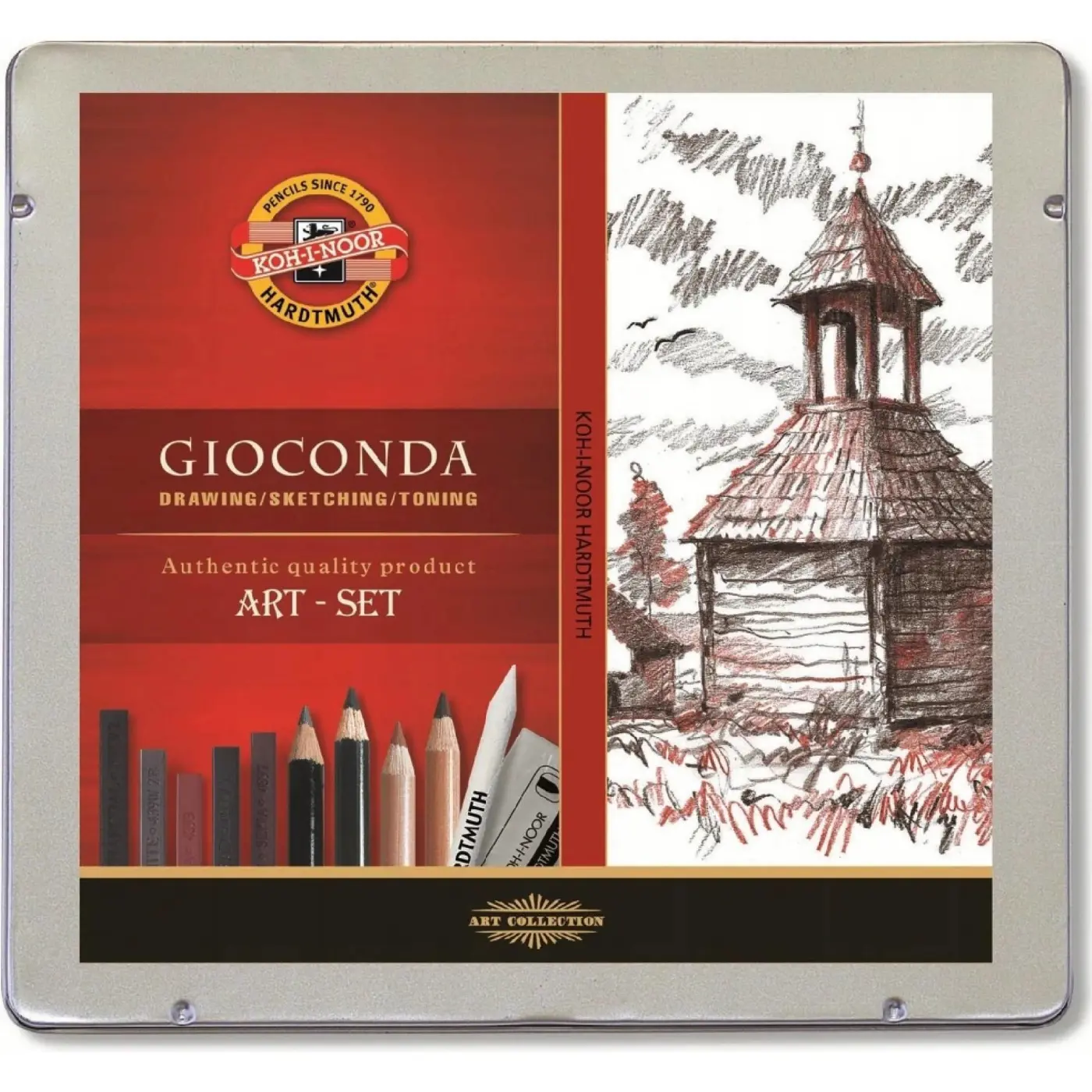 Gioconda kreslířská sada střední art set  - fotografie 1