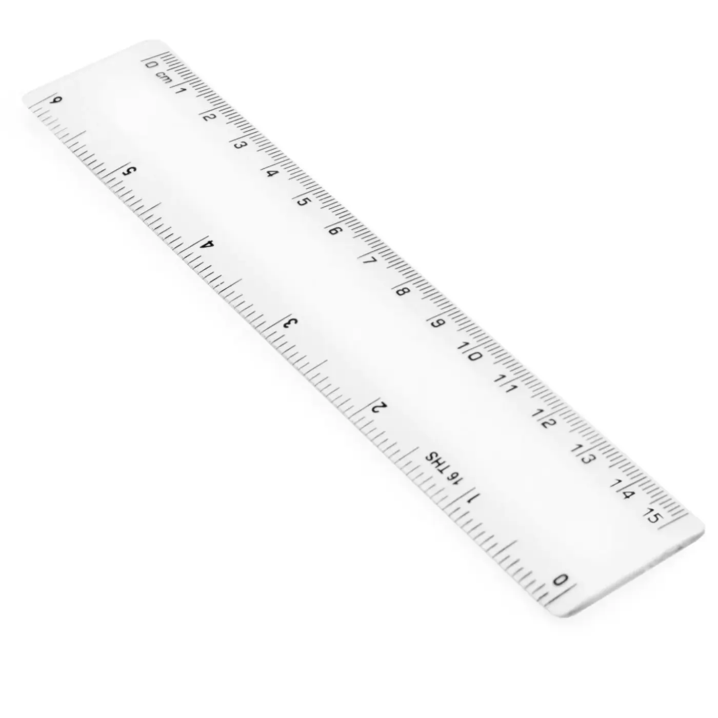 Pravítko 15cm Průhledné  - fotografie 1