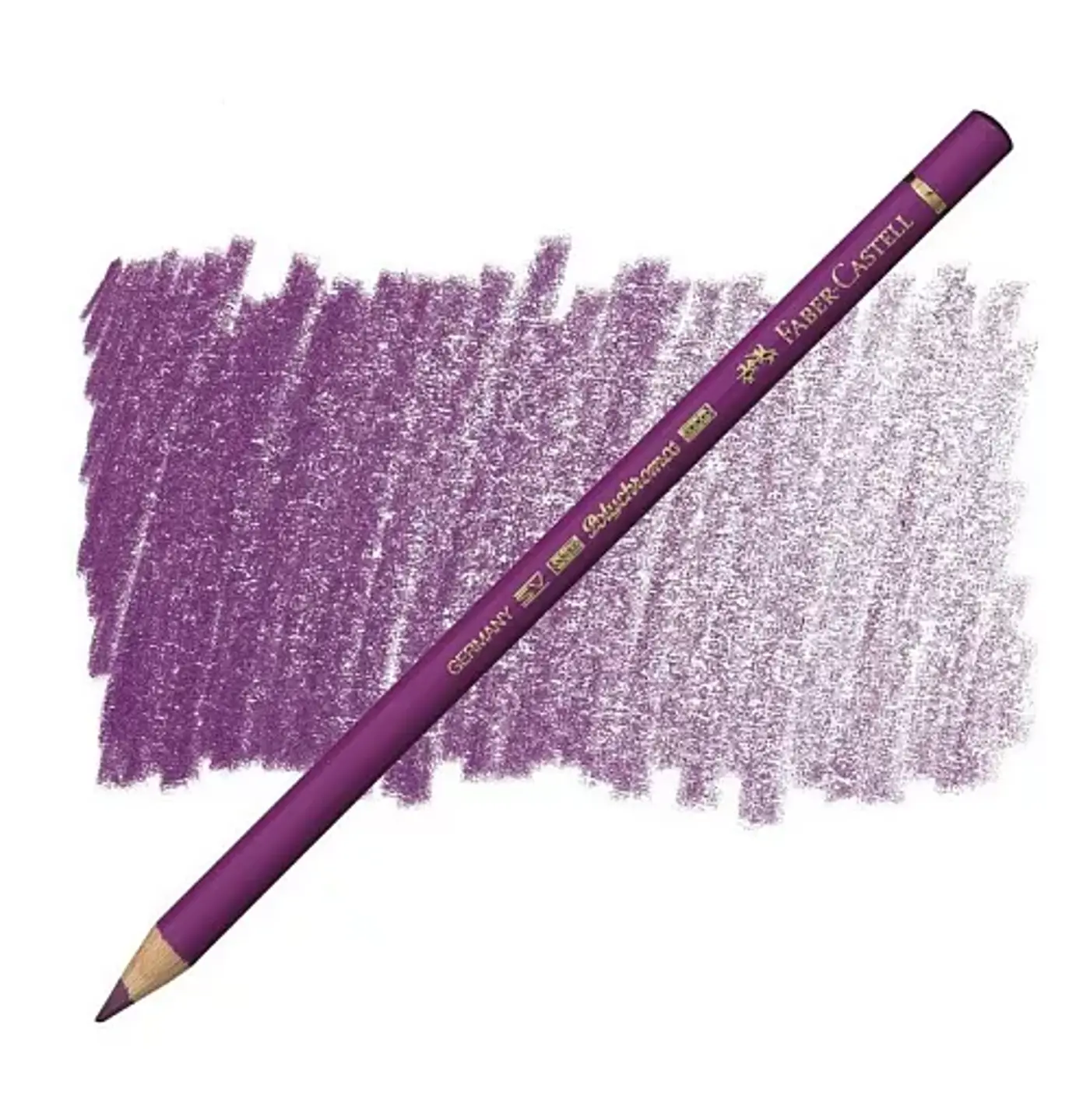 Pastelka Faber-Castell Polychromos 135 light red violet - fotografie 1