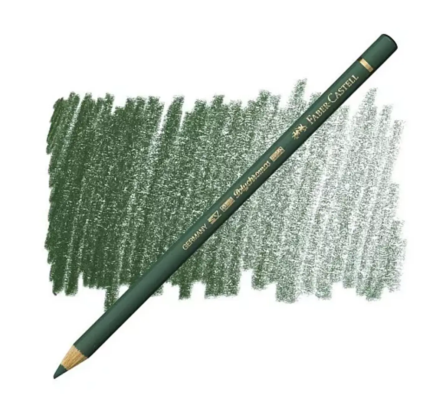 Pastelka Faber-Castell Polychromos 165 juniper green - fotografie 1
