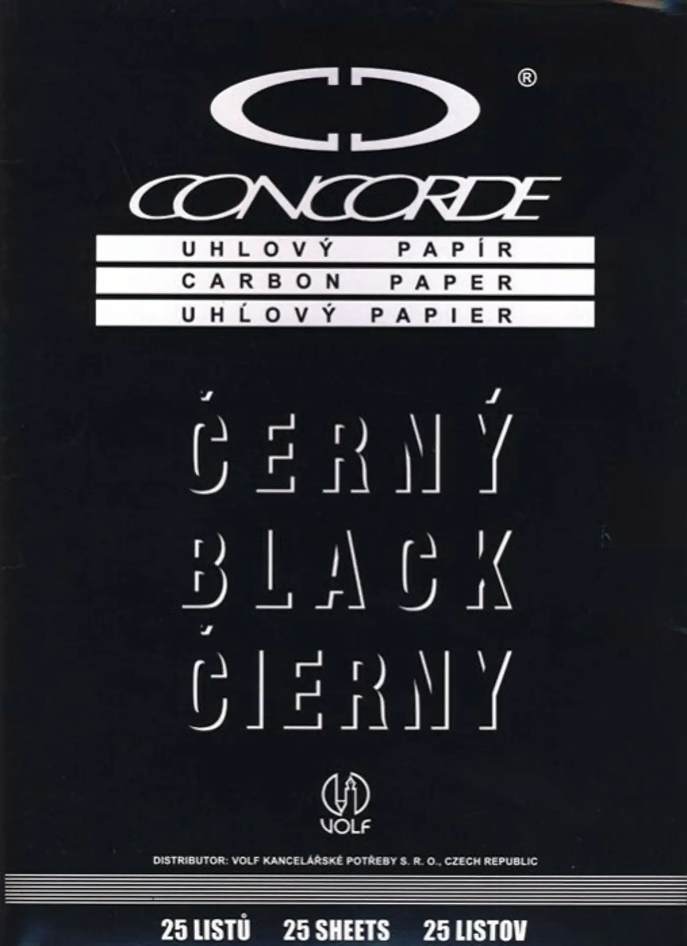 Uhlový papír CONCORDE 1 arch - fotografie 1