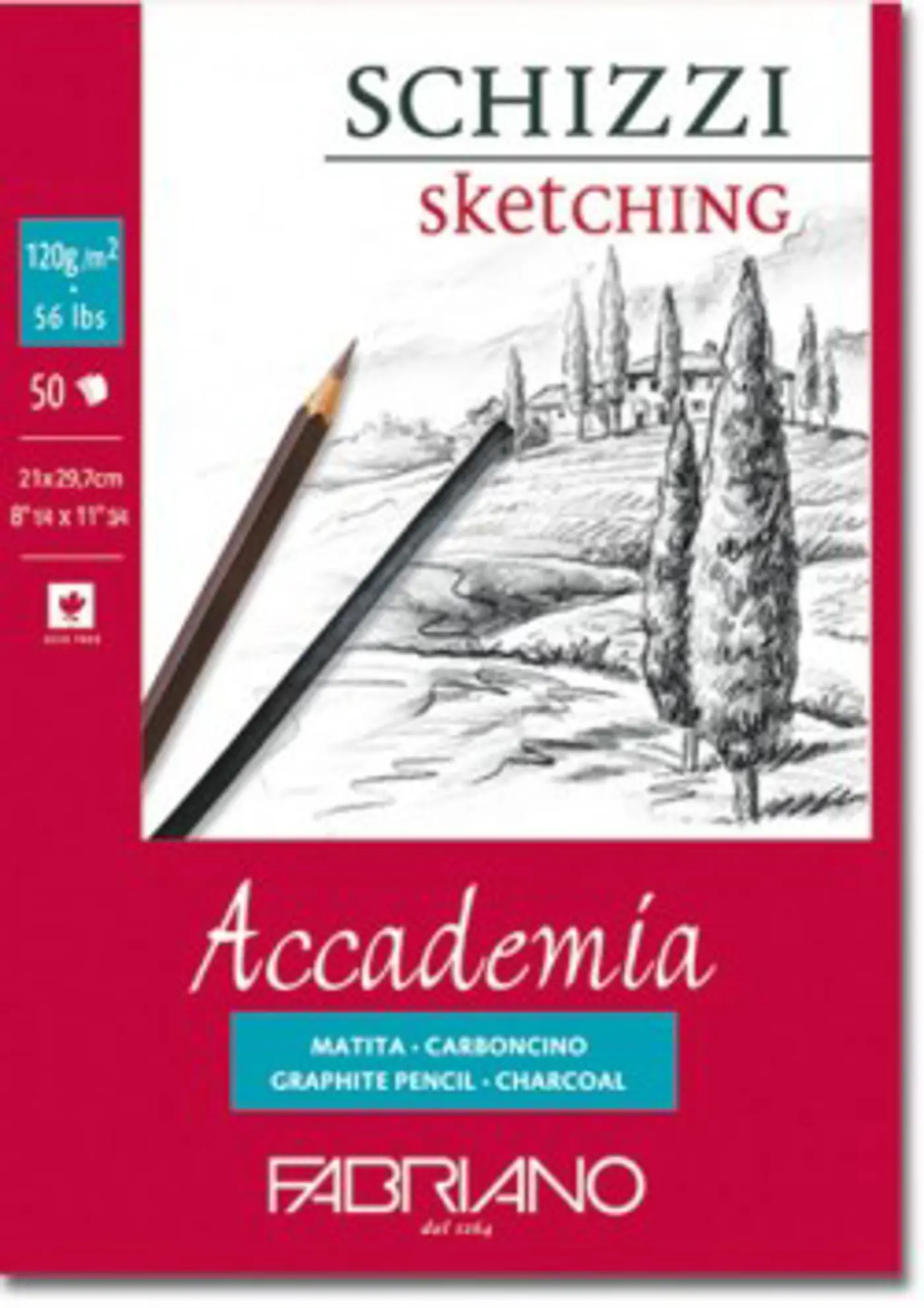Skicák Fabriano Accademia A3 120g - fotografie 1