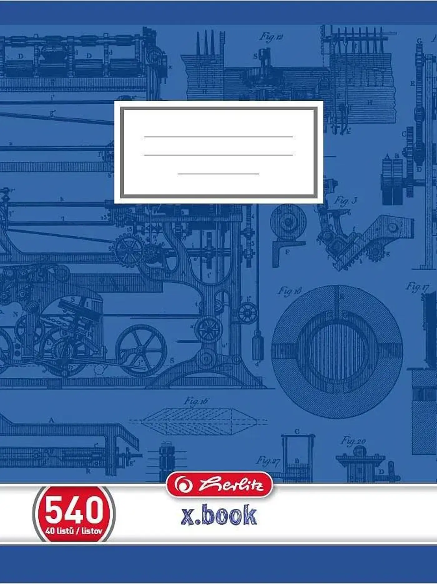 HERLITZ 540 bezdřevý, čistý - fotografie 1