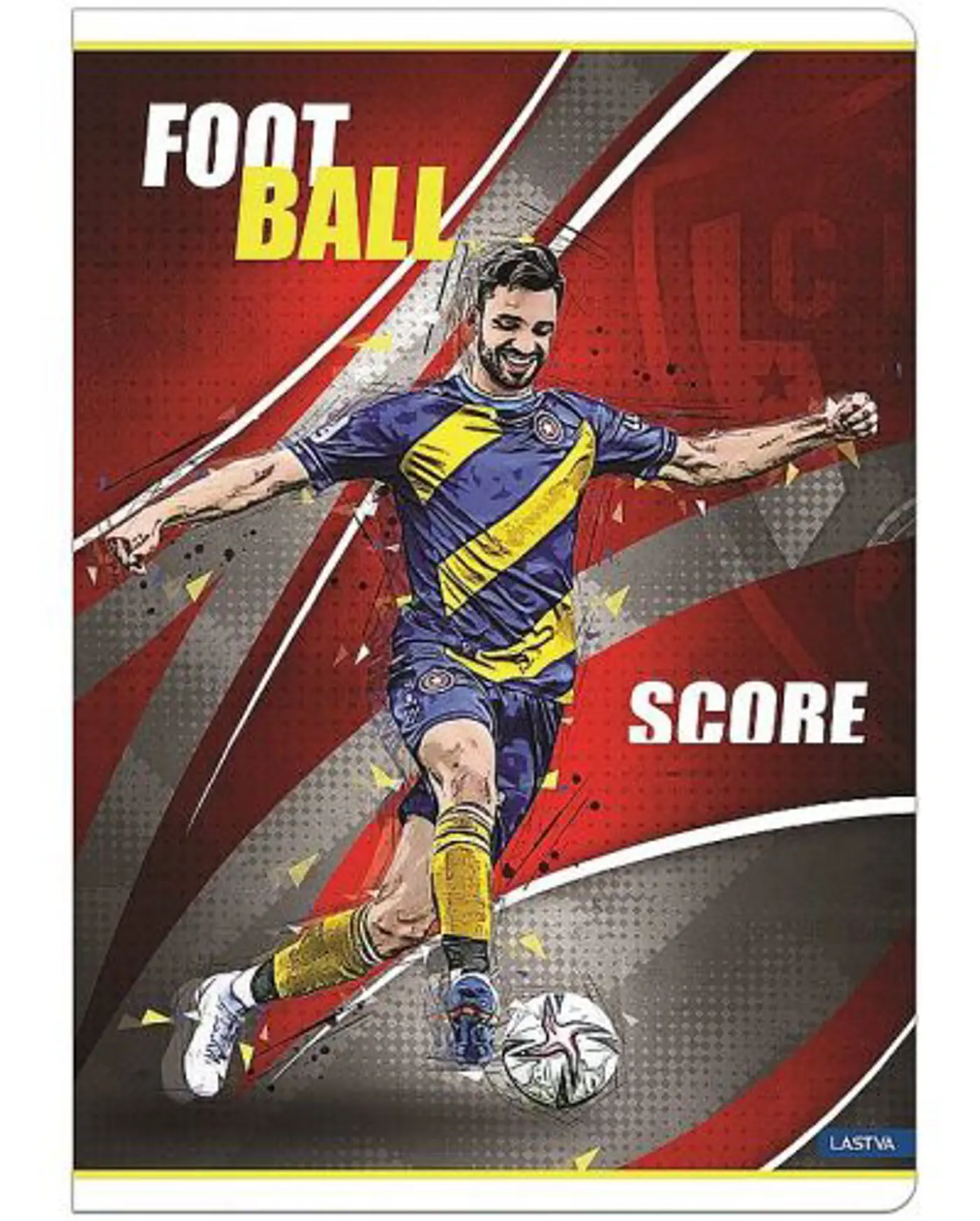 Školní Sešit game linkovaný A4 football - fotografie 1