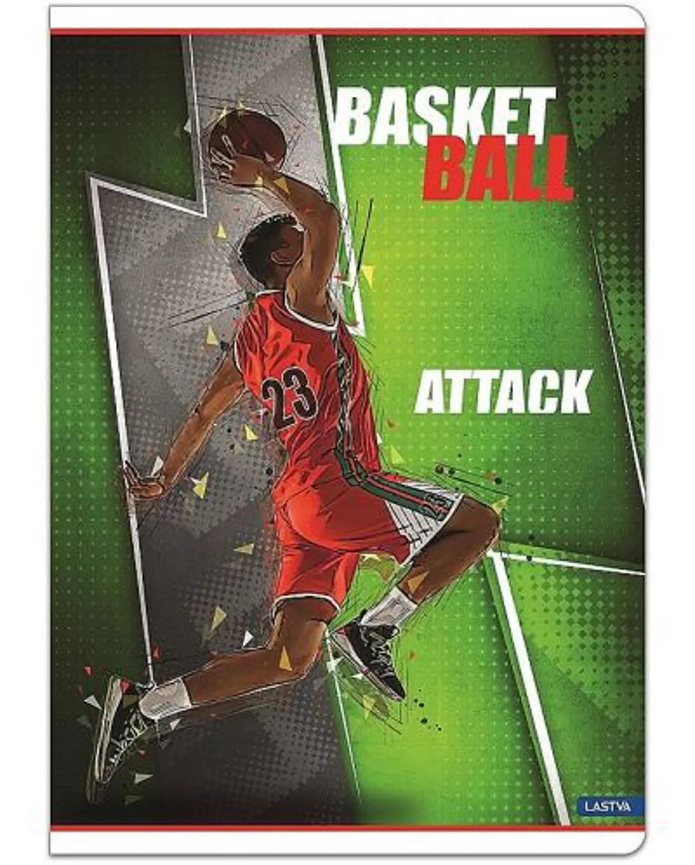 Školní Sešit game linkovaný A4 basketball - fotografie 1