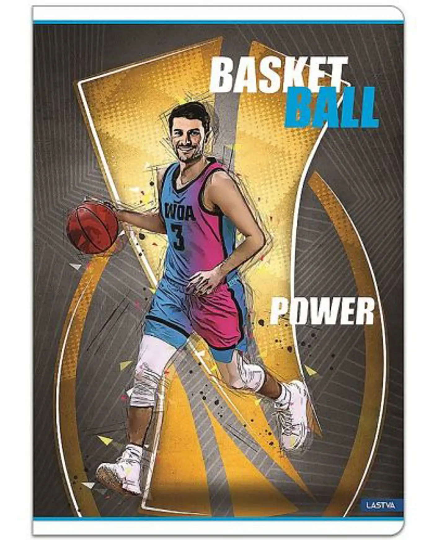 Školní Sešit game linkovaný A4 basketball 2 - fotografie 1