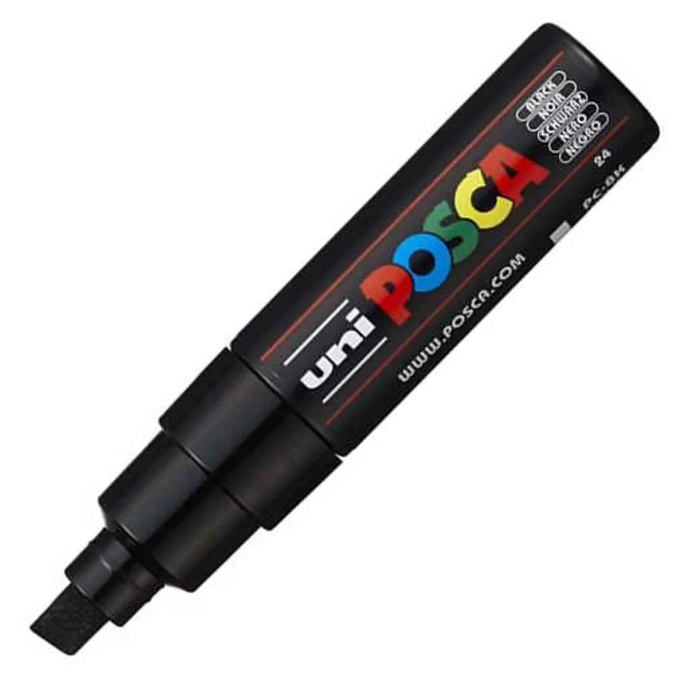 Akrylový fix Uni Posca PC-8K 8 mm – 24 černá - fotografie 1