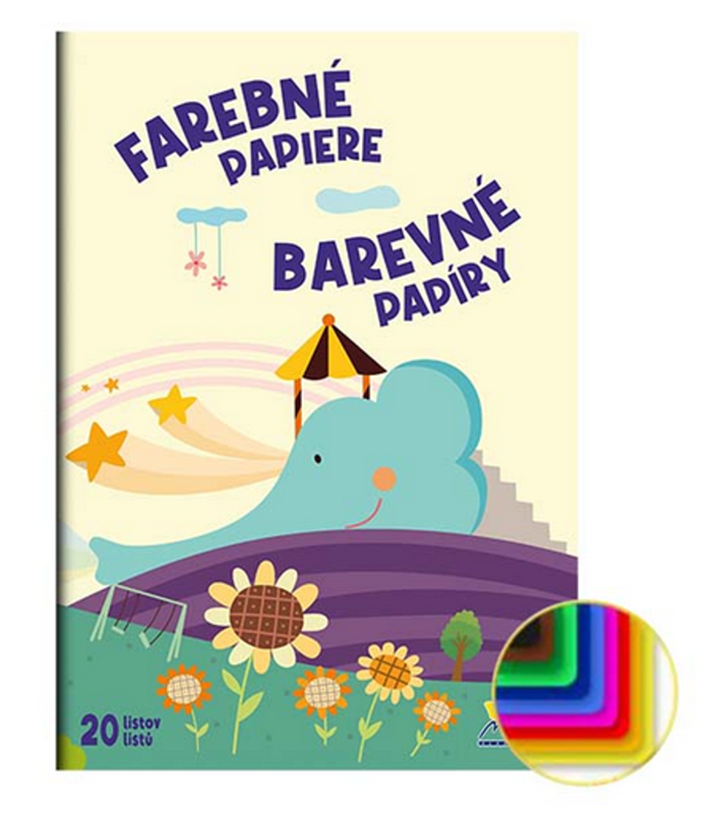 Barevné papíry A4 20ls - fotografie 1