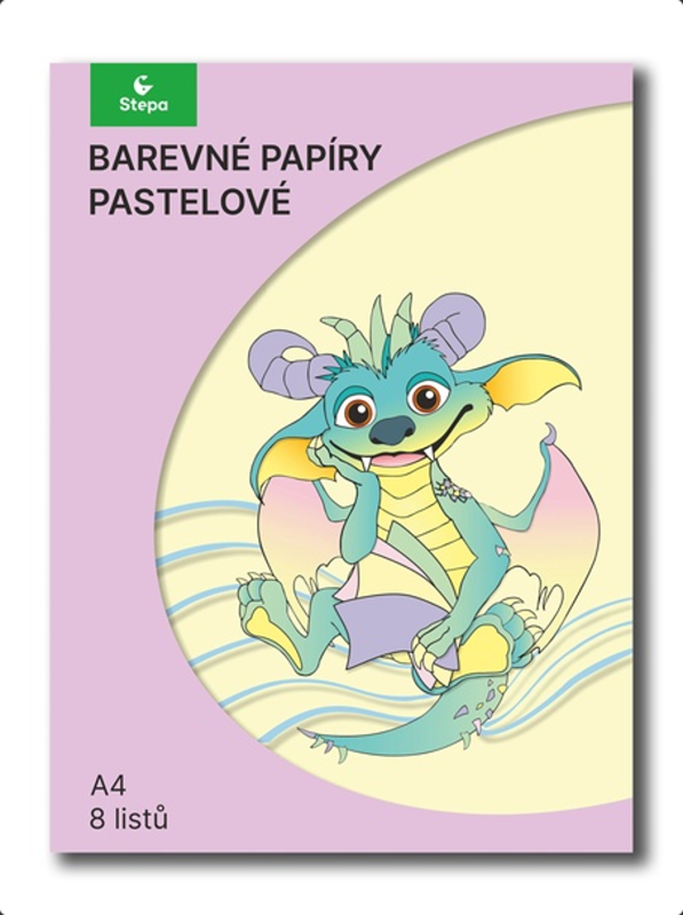 Barevné papíry A4 8ls pastelové - fotografie 1