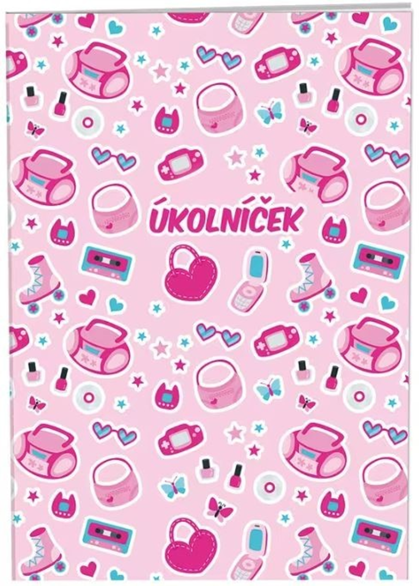 Úkolníček A6 pink - fotografie 1