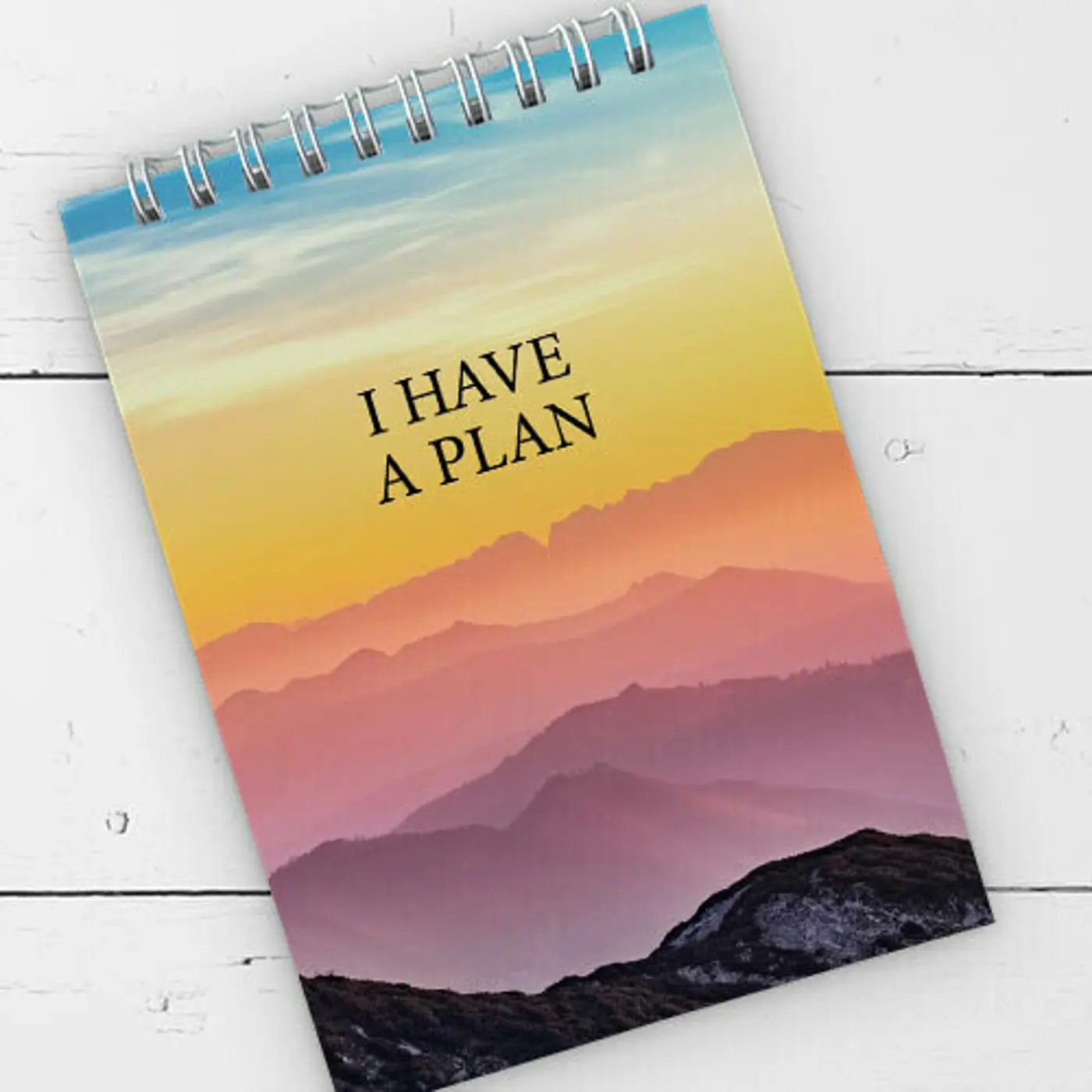 Blok kroužková vazba A6  I have plan - fotografie 1