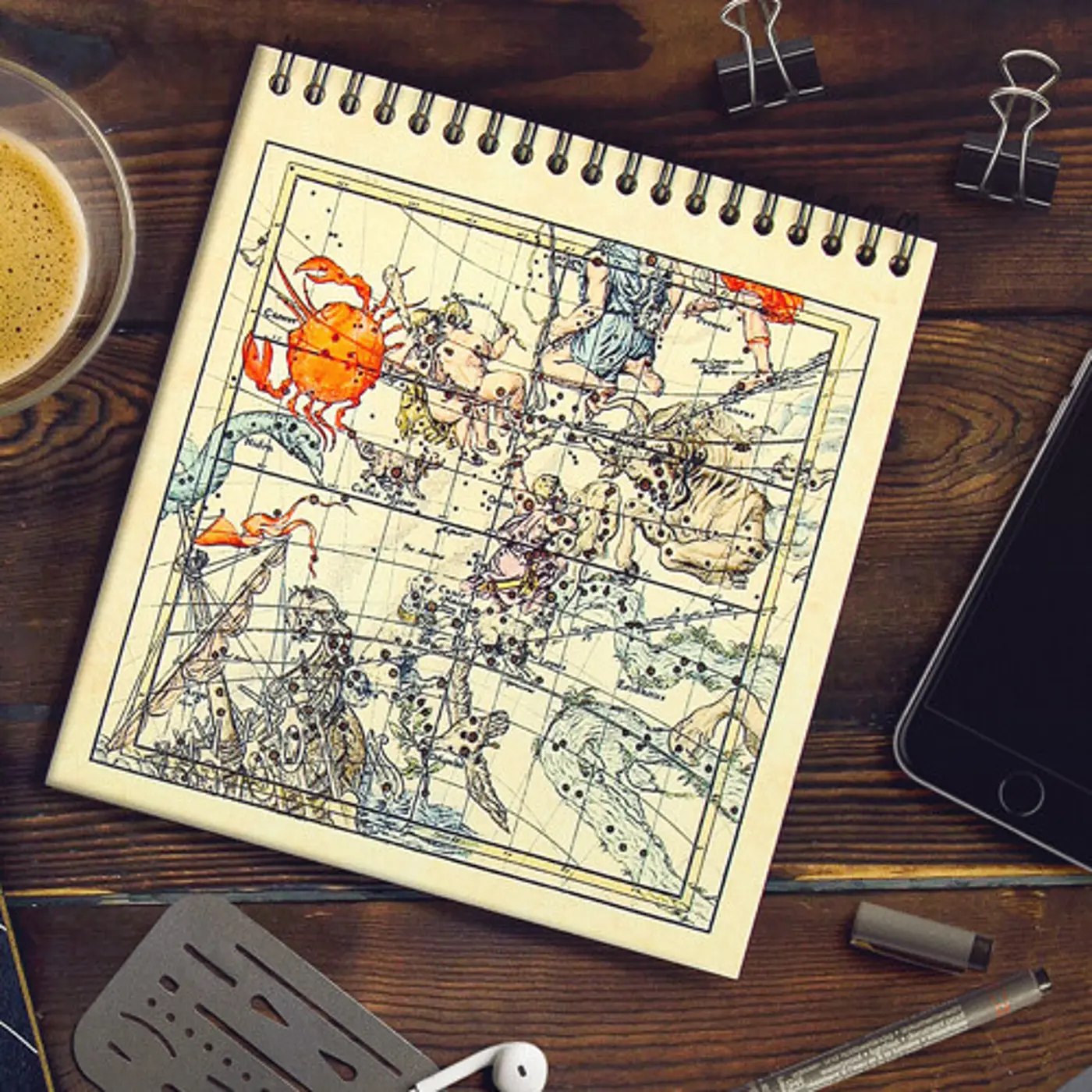 Blok Sketchbook Earth - fotografie 2