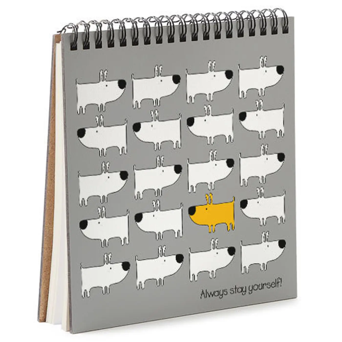Blok Sketchbook Always stay yourself! - fotografie 1