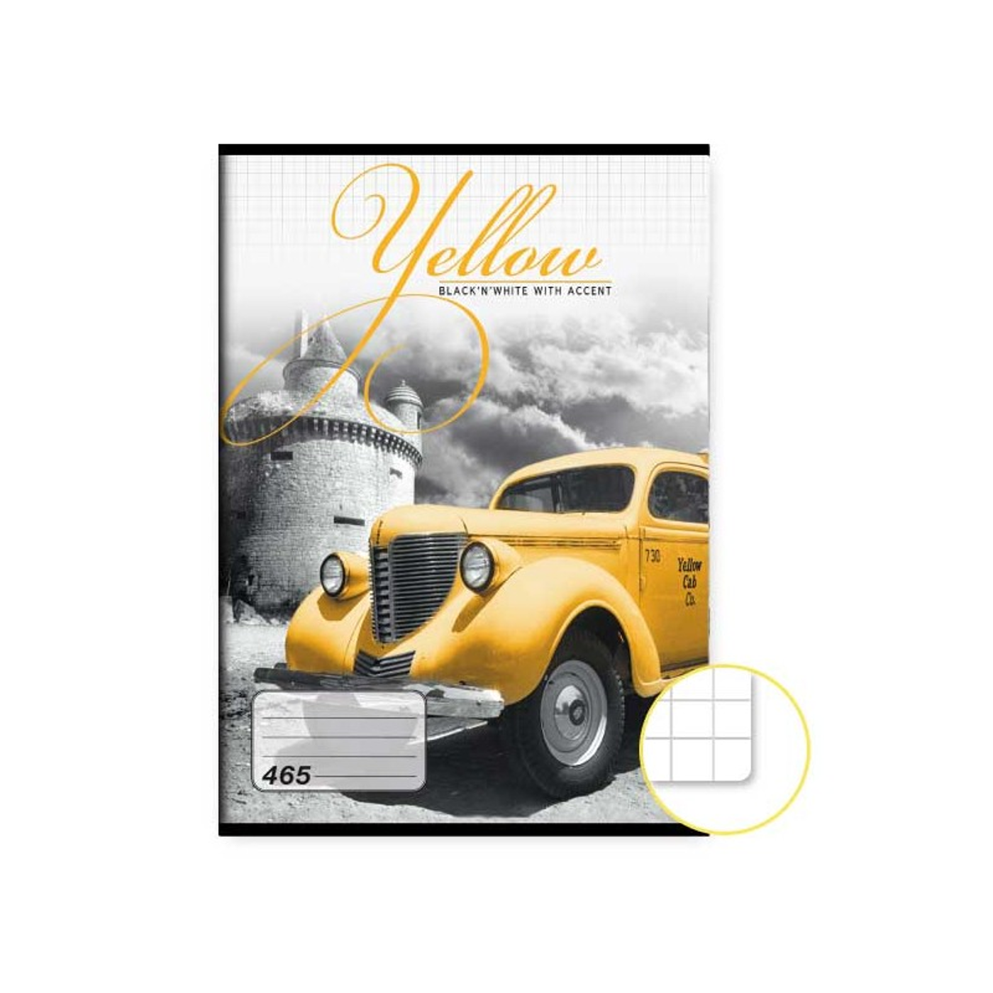      Sešit 465 A4 60ls čtvereček Auto - fotografie 1