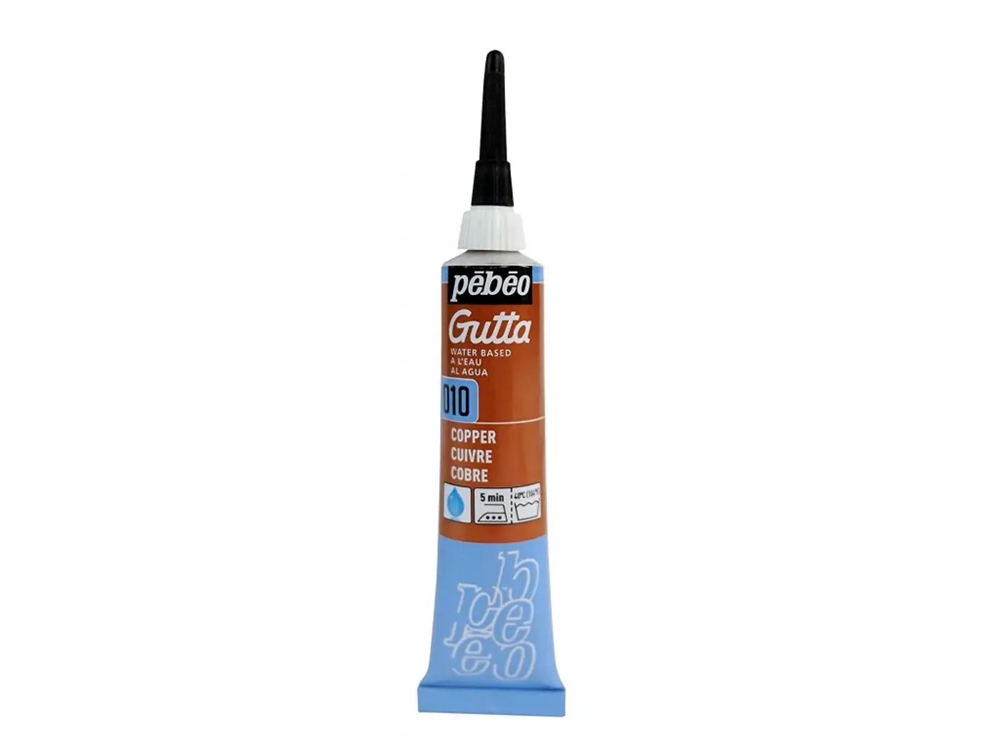 Gutta na hedvábí Pébéo 20ml 010 Měděná  copper - fotografie 1
