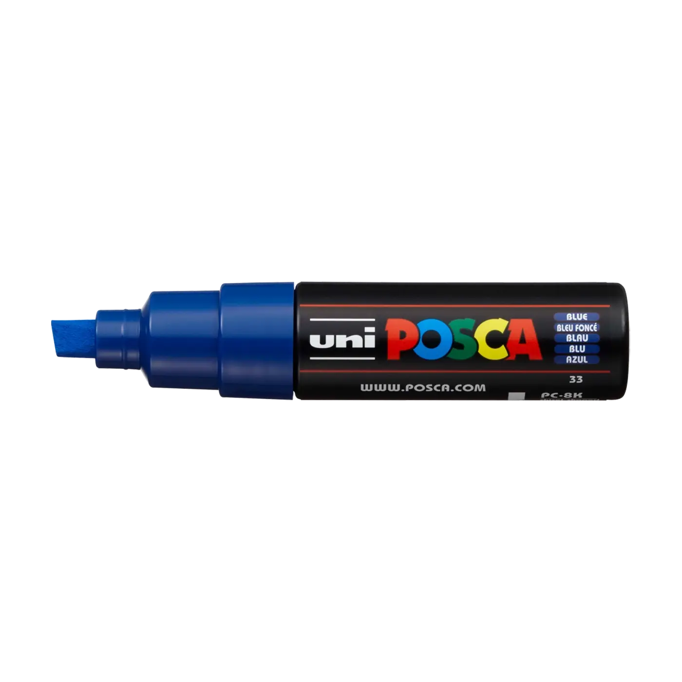 Akrylový fix Uni Posca PC-8K 8 mm – blue 33 - fotografie 1