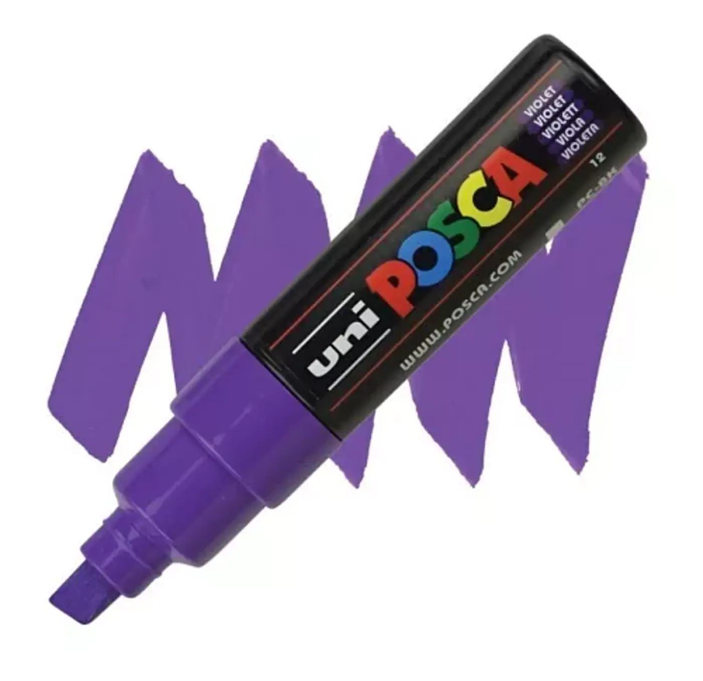 Akrylový fix Uni Posca PC-8K 8 mm – 12 violet - fotografie 1