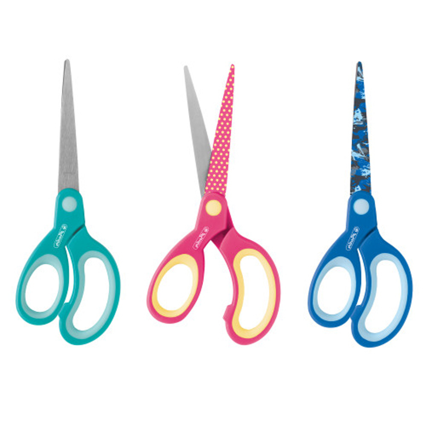 Nůžky Herlitz pro leváky 17cm růžová  - fotografie 1