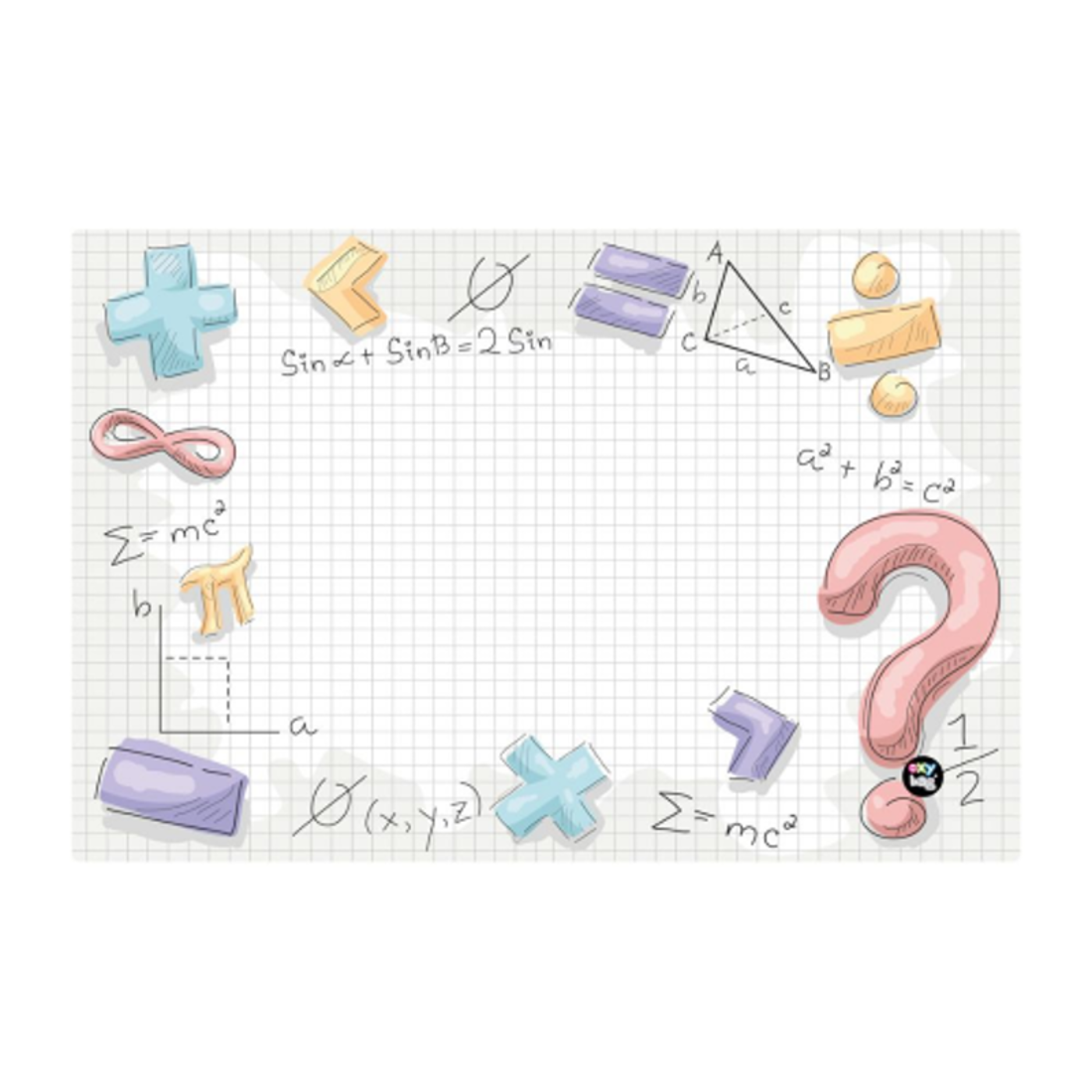 Podložka na stůl Math - fotografie 1