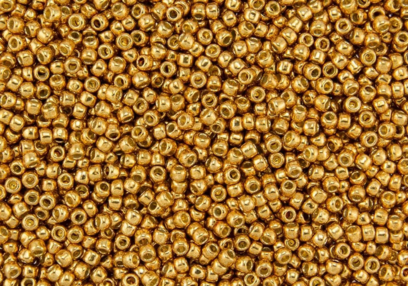 TOHO - Round 11/0 : Permafinish - Galvanized Old Gold  TR-11-PF591 - fotografie 1