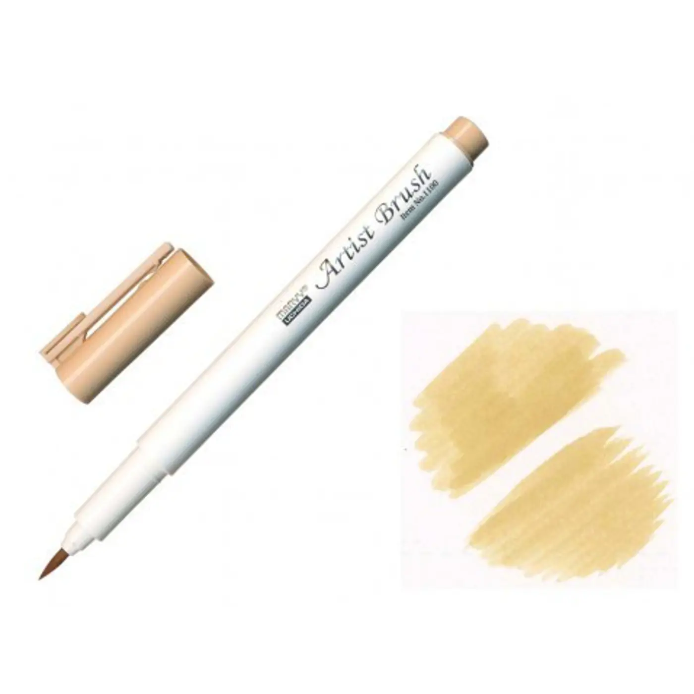 Štětcový fix MARVY BEIGE  Artist Brush 1100-24 - fotografie 1