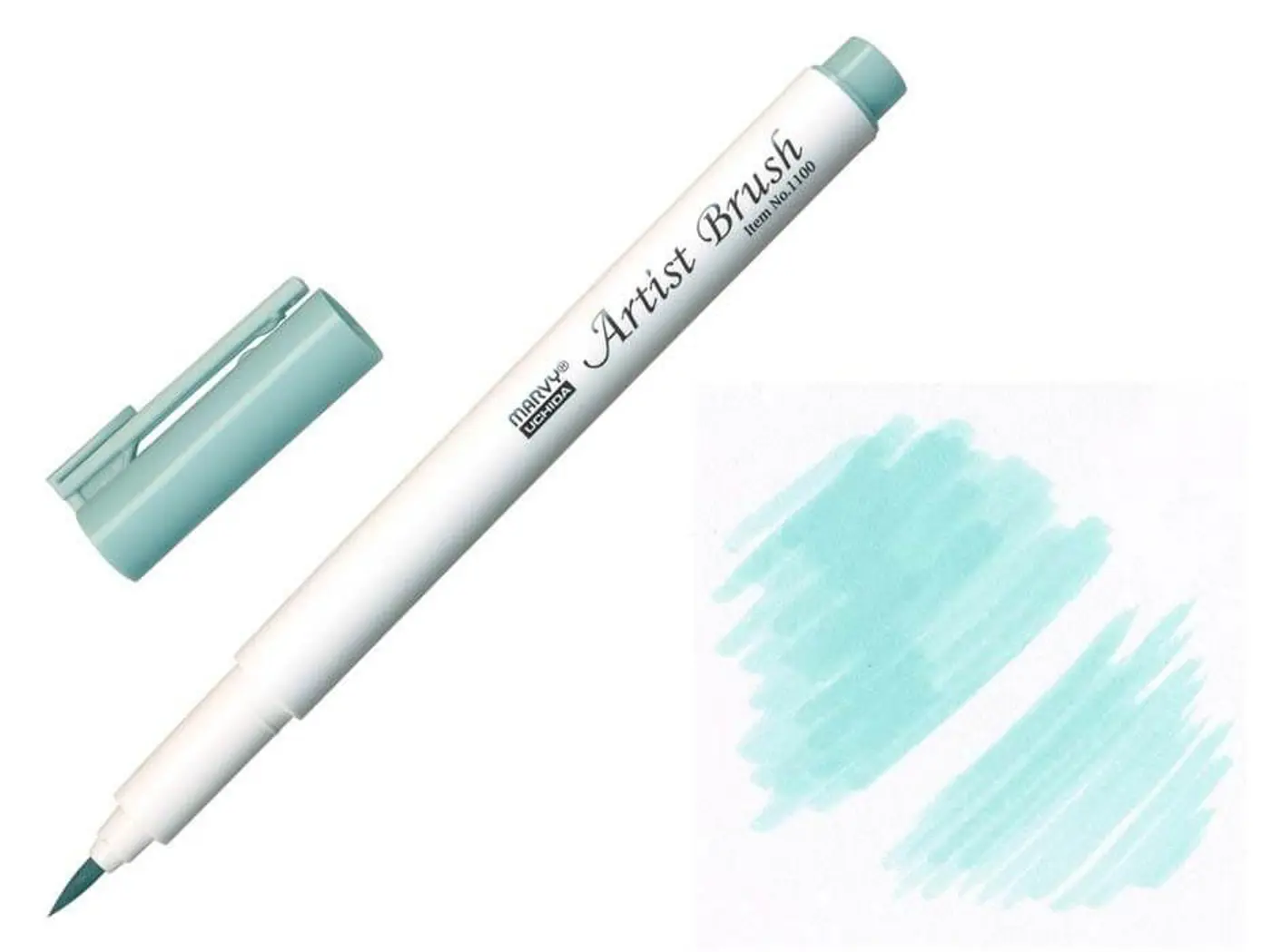 Štětcový fix MARVY BLUE GREY Artist Brush 1100-41 - fotografie 1