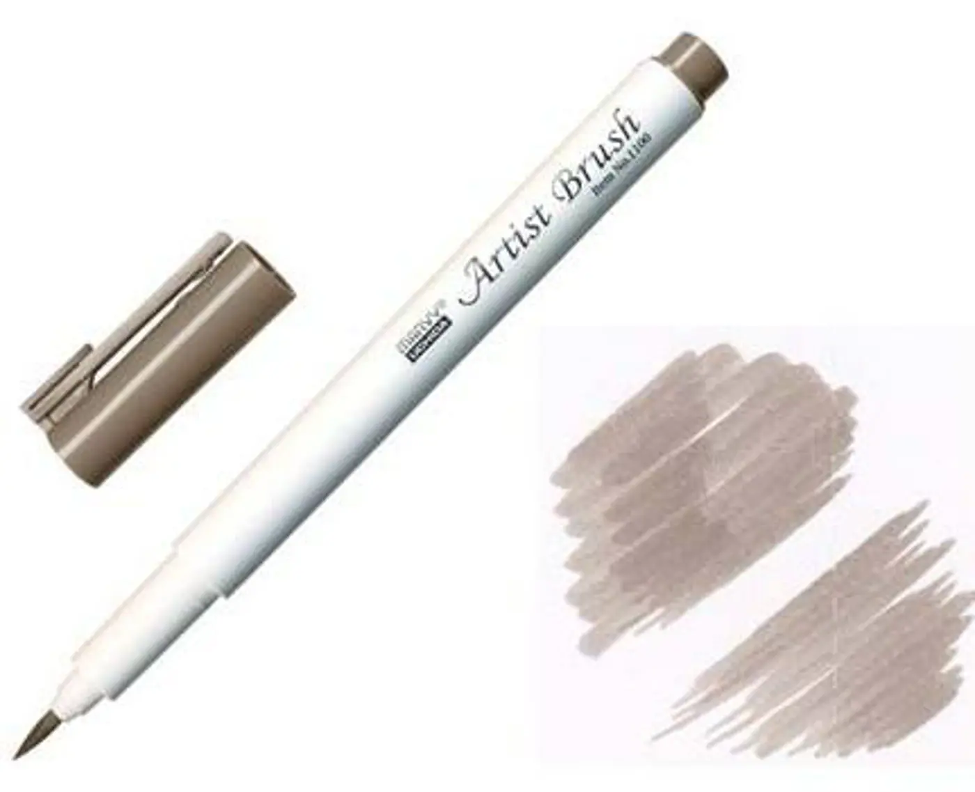 Štětcový fix MARVY BROWNISH GREY Artist Brush 1100-40 - fotografie 1