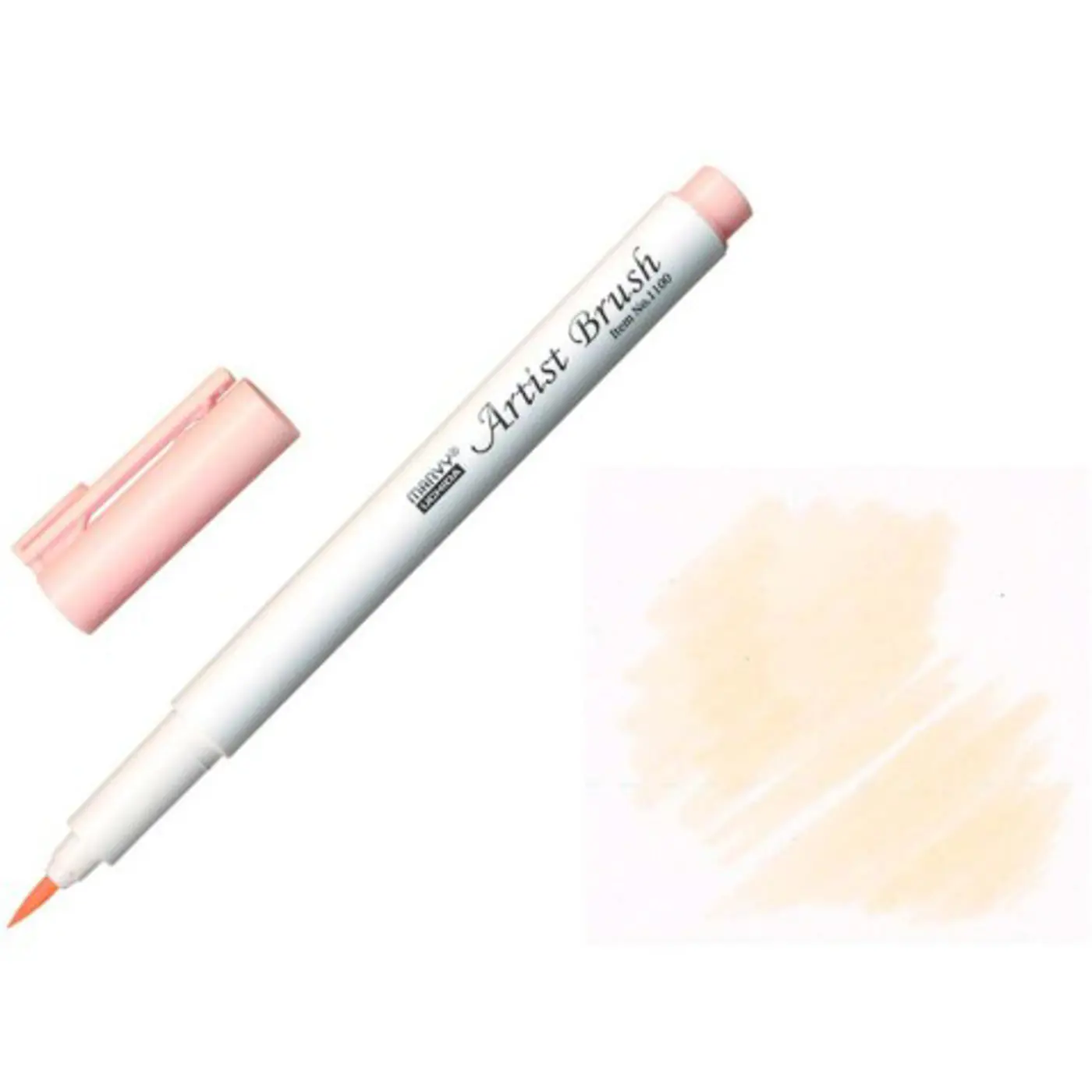 Štětcový fix MARVY PALE PINK Artist Brush 1100-47 - fotografie 1