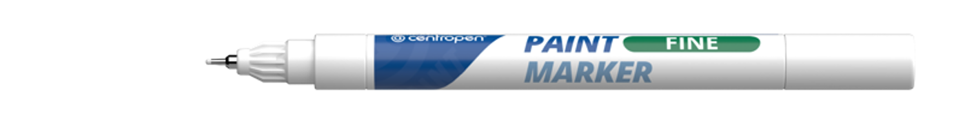 Lakový popisovač Centropen 9211 bílý - fotografie 1