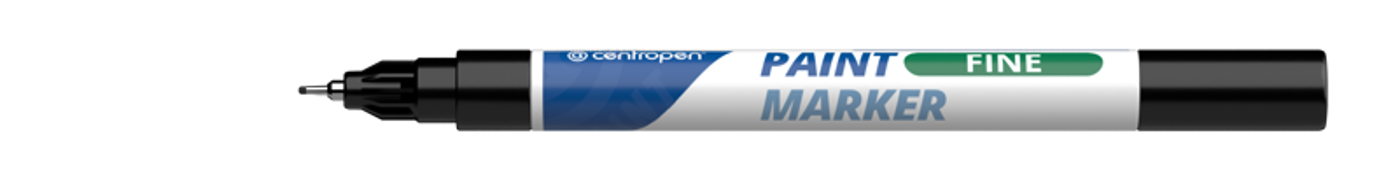 Lakový popisovač Centropen 9211 černý - fotografie 1