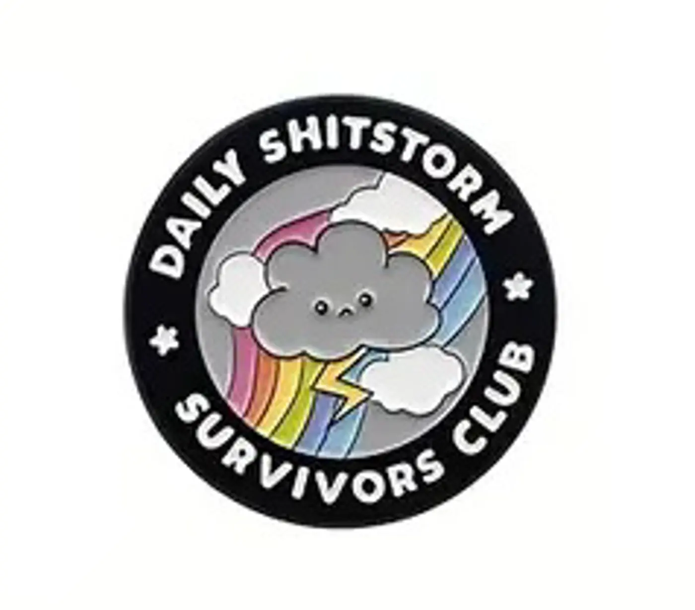 Pin – Daily Shitstorm Survivors Club - fotografie 1