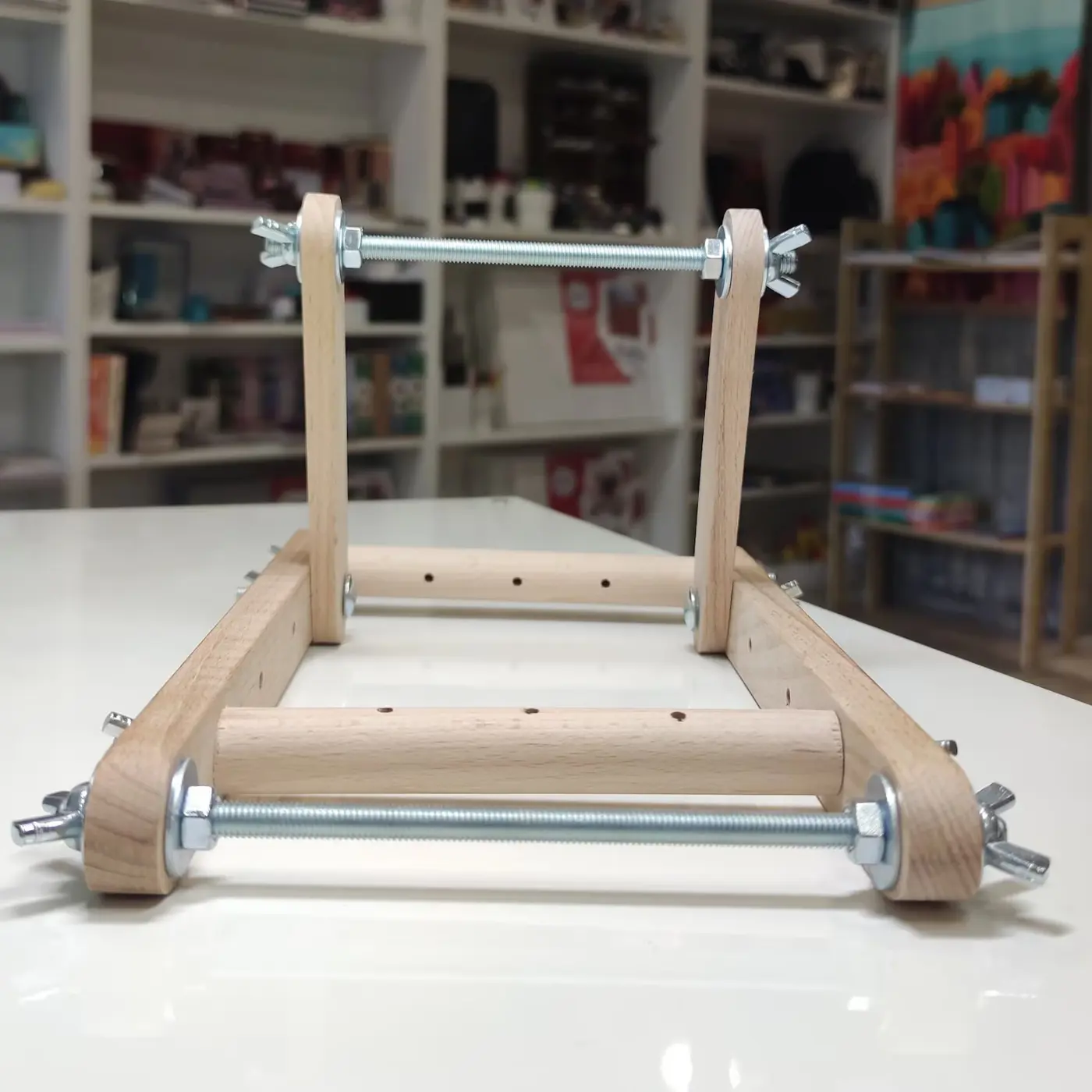 Korálkový tkací stav – DIY pletací stroj na náramky - fotografie 4