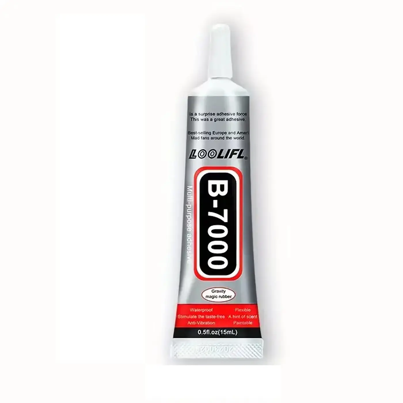 B-7000 – Silné průhledné lepidlo 50 ml pro DIY, šperky a opravy - fotografie 1