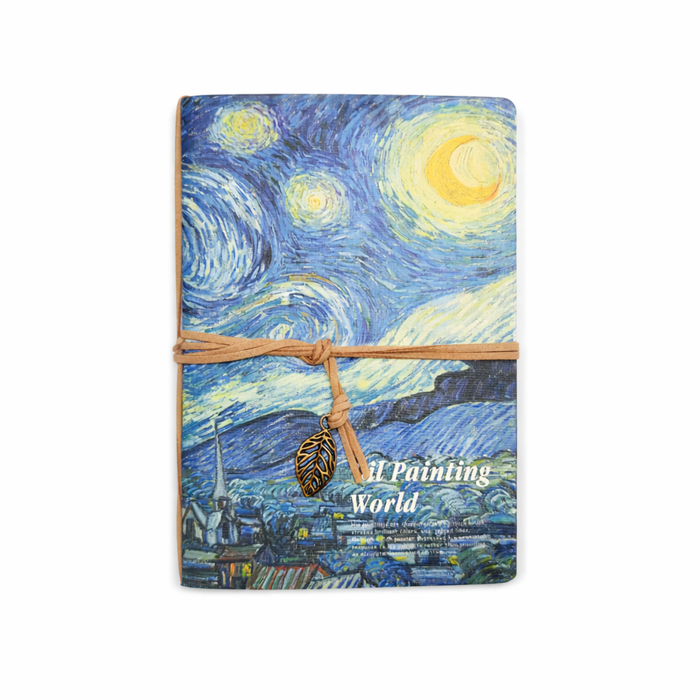 Skicák A5 „Oil Painting World“ – 80 stran Hvězdná noc - fotografie 1