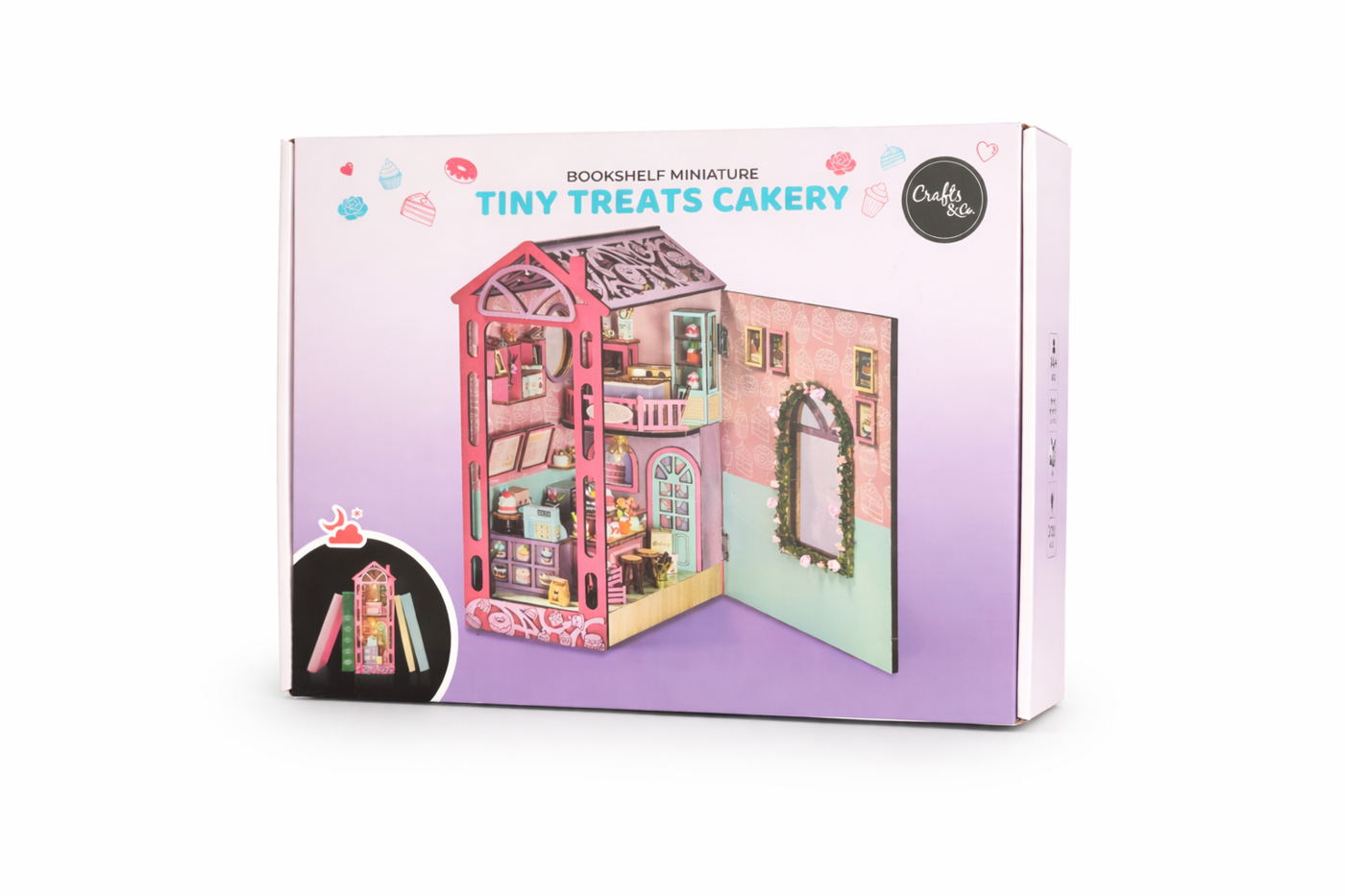 Miniaturní domek „Udělej si sám“ – Tiny Treats Cakery, Crafts & Co - fotografie 1