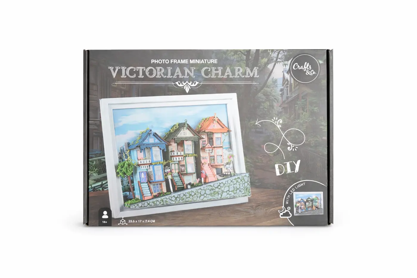 Miniaturní fotorámeček DIY Victorian Charm - fotografie 1