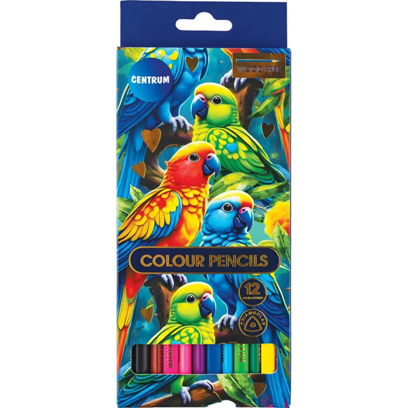 Pastelky Parrot 12 ks   - fotografie 2