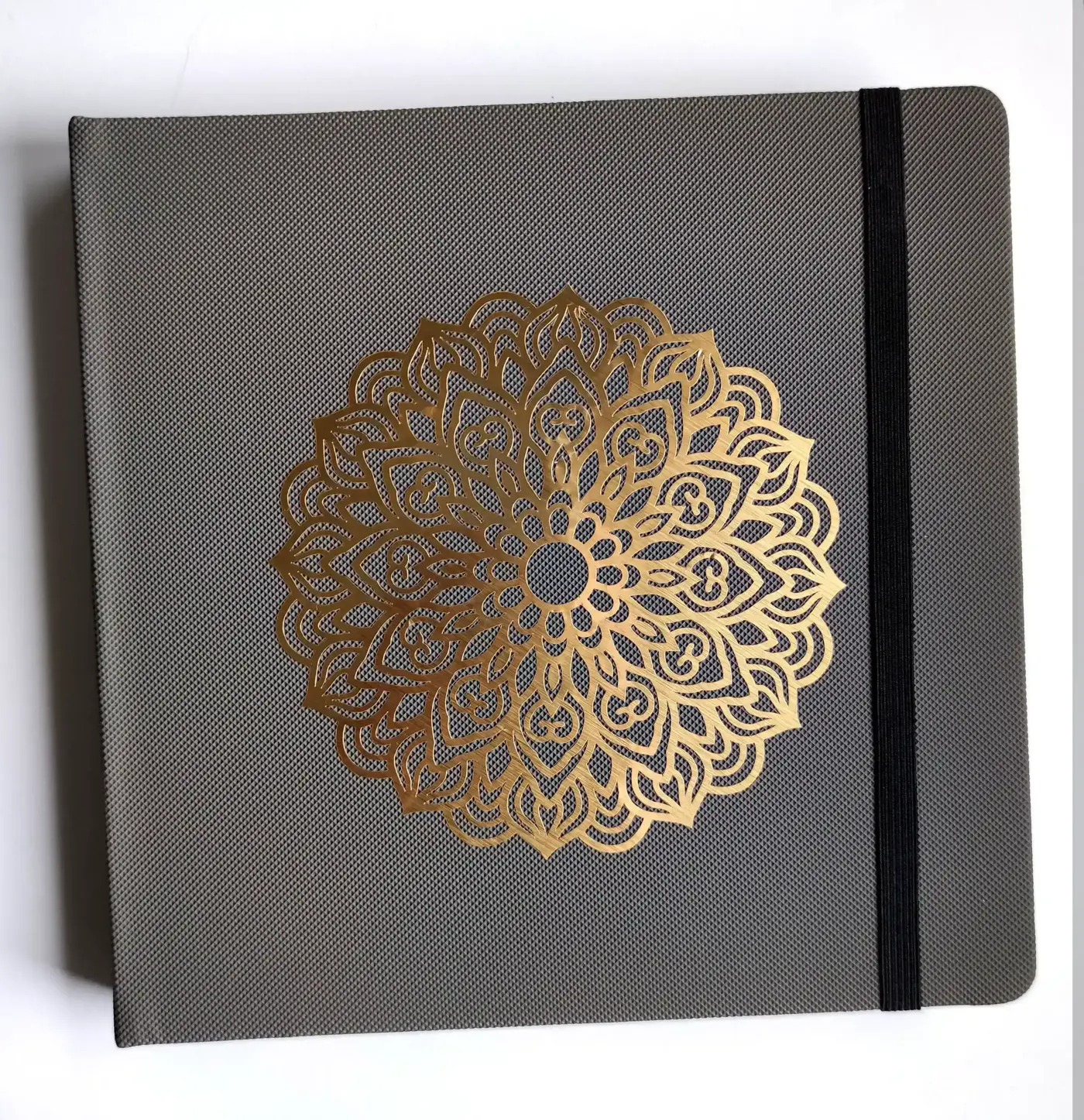 Skicář Zlatá mandala  20 × 20 cm | 50 listů - fotografie 1