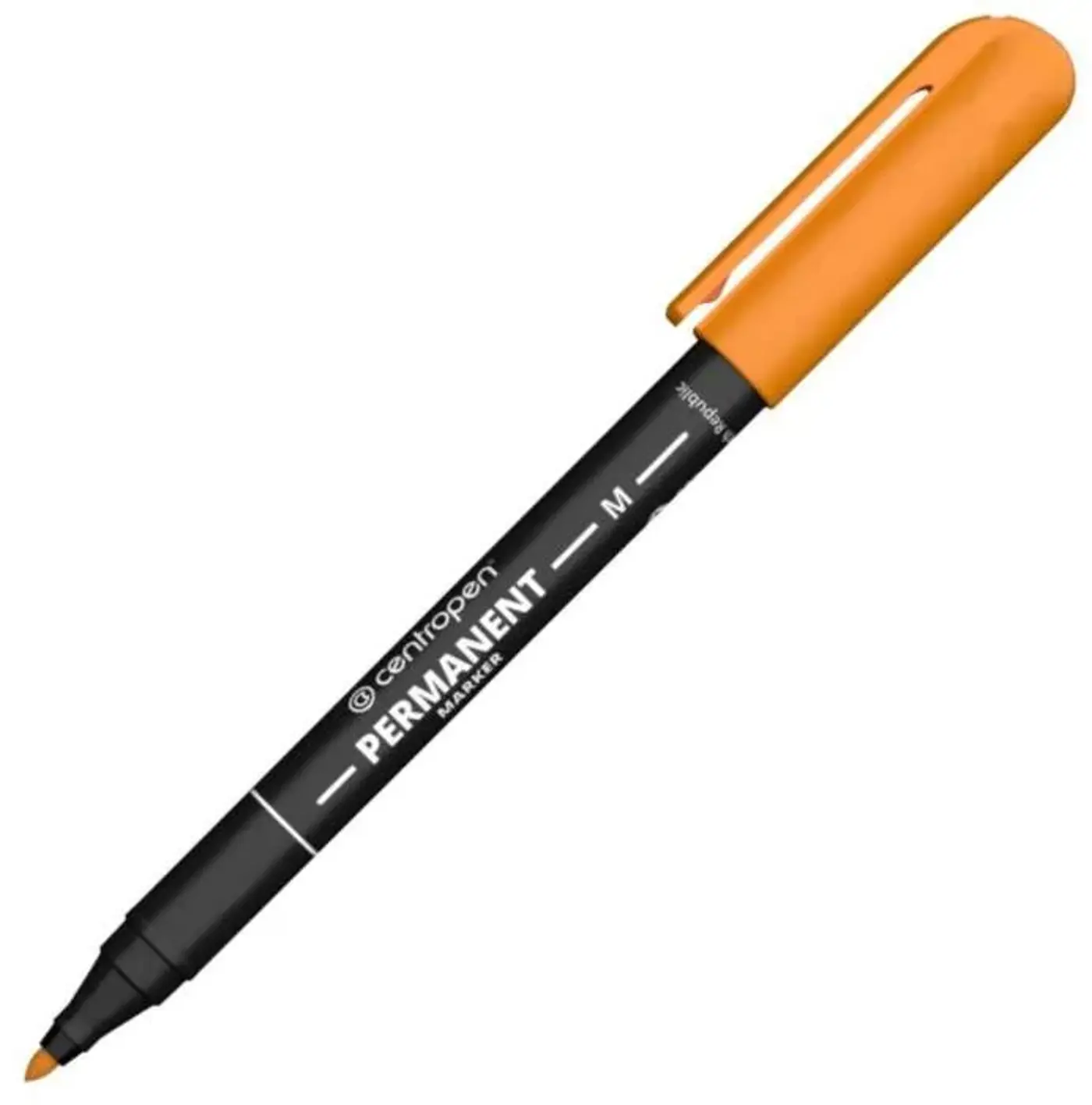 Permanentní popisovač Centropen 2846 oranžový - fotografie 1