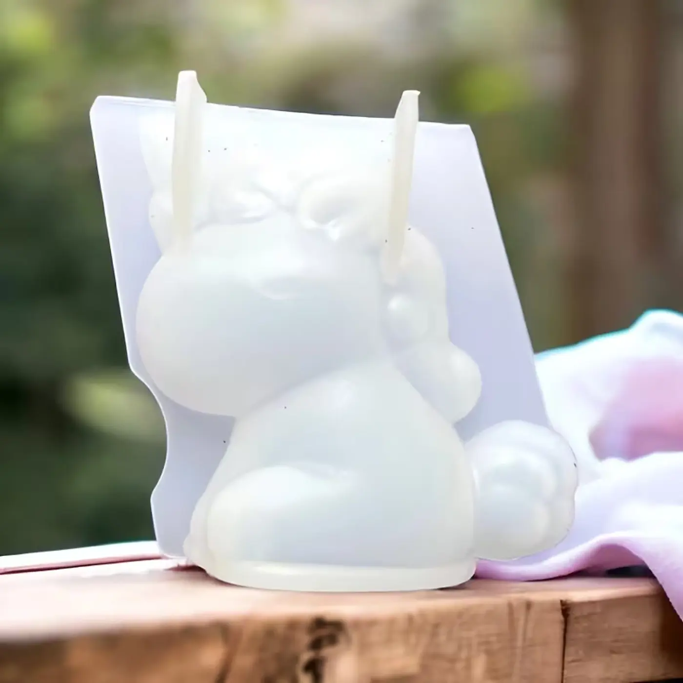 Forma na odlévání z pryskyřice nebo vosku 3D Jednorožec  - fotografie 3