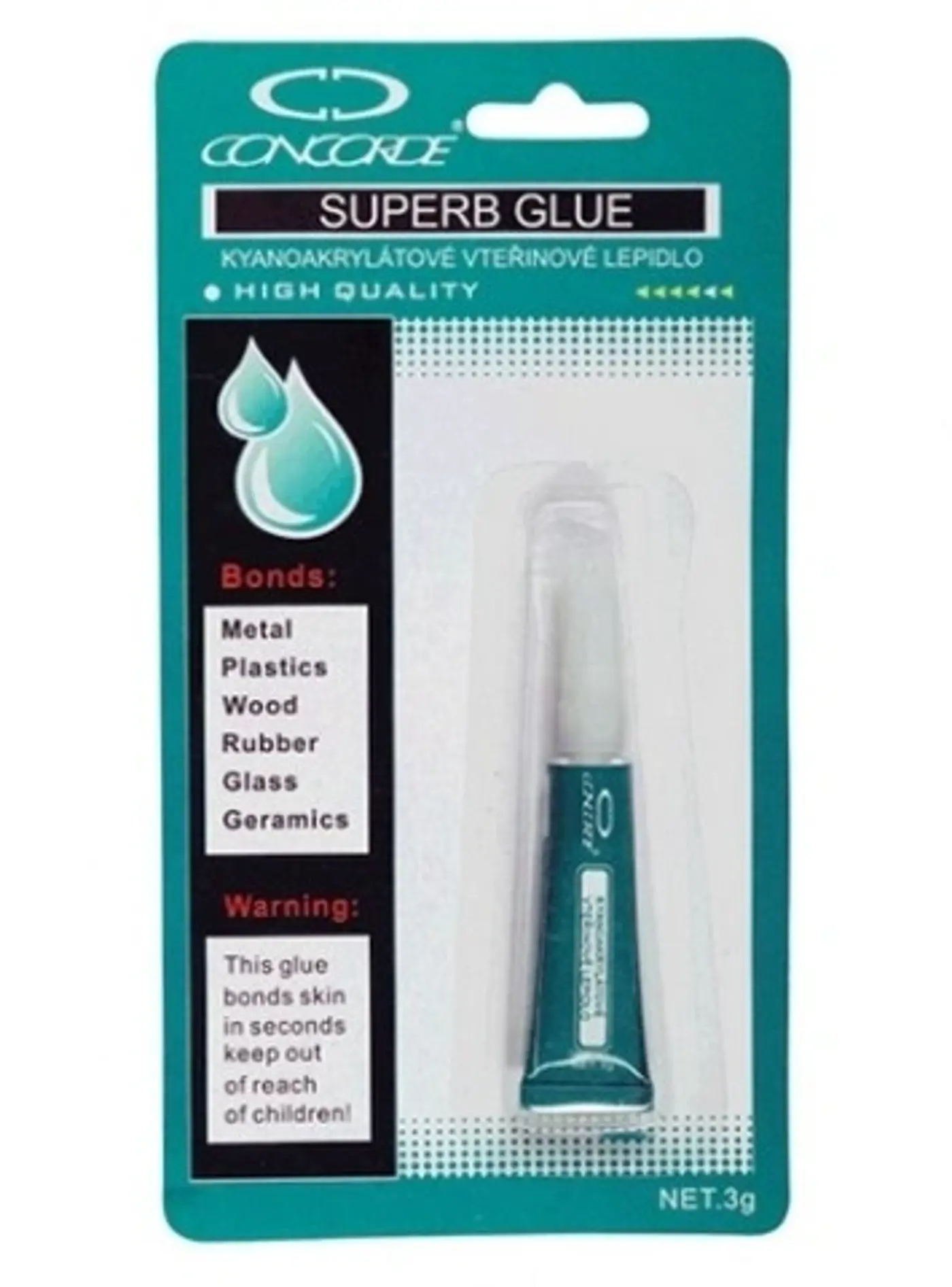 Super Glue Concorde - fotografie 1