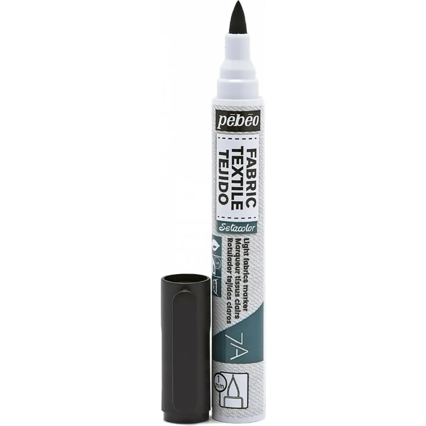 Marker na textil 7A Pébéo black - fotografie 1