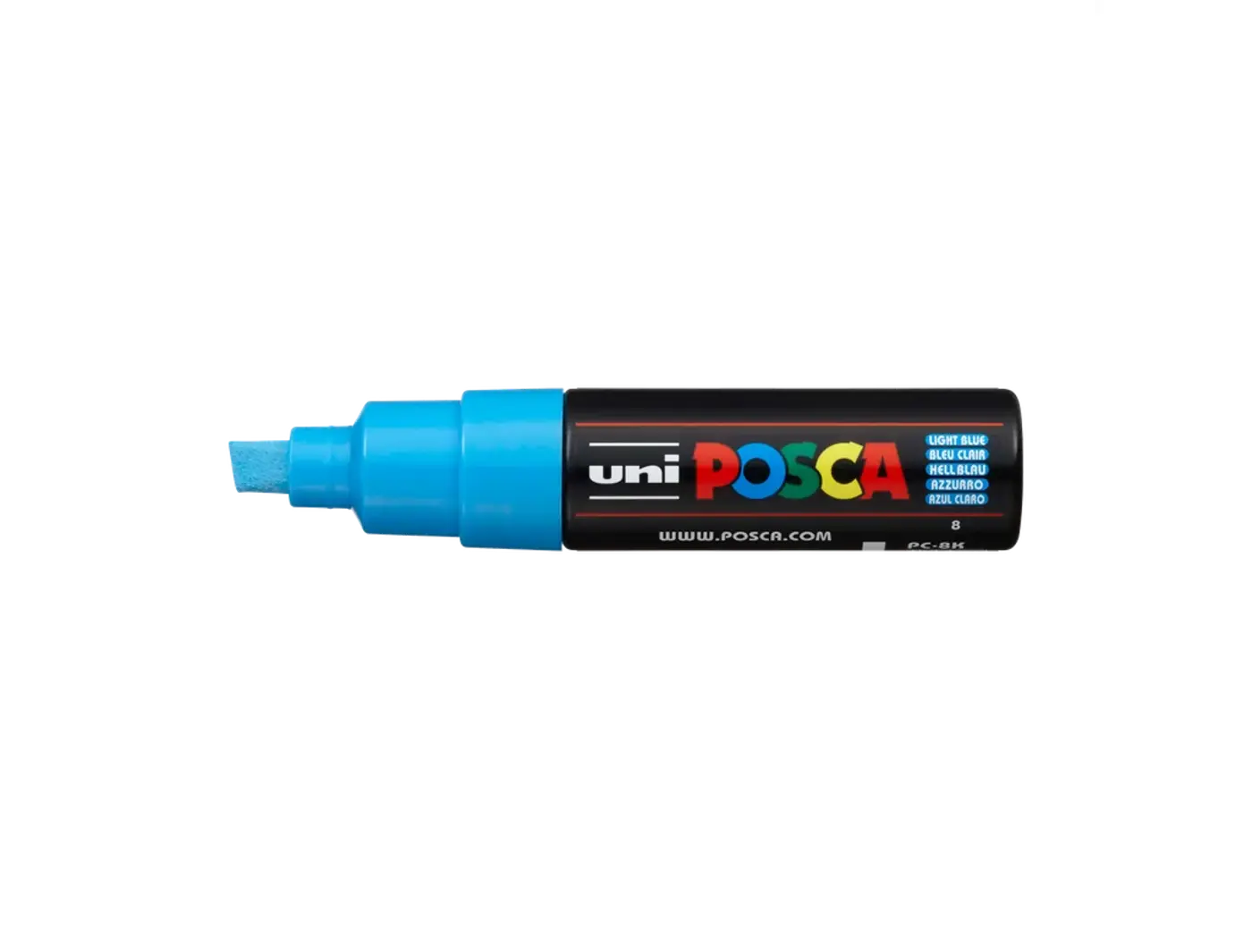 Akrylový fix Uni Posca PC-8K 8 mm –  71 tyrkysová - fotografie 1