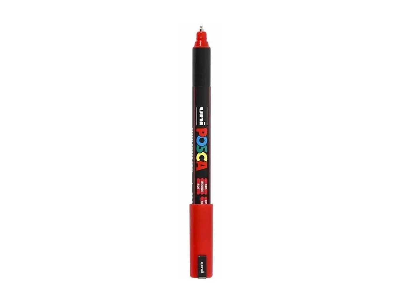 Acrylic marker Uni Posca 0.7mm PC-1MR – 15 red - fotografie 1