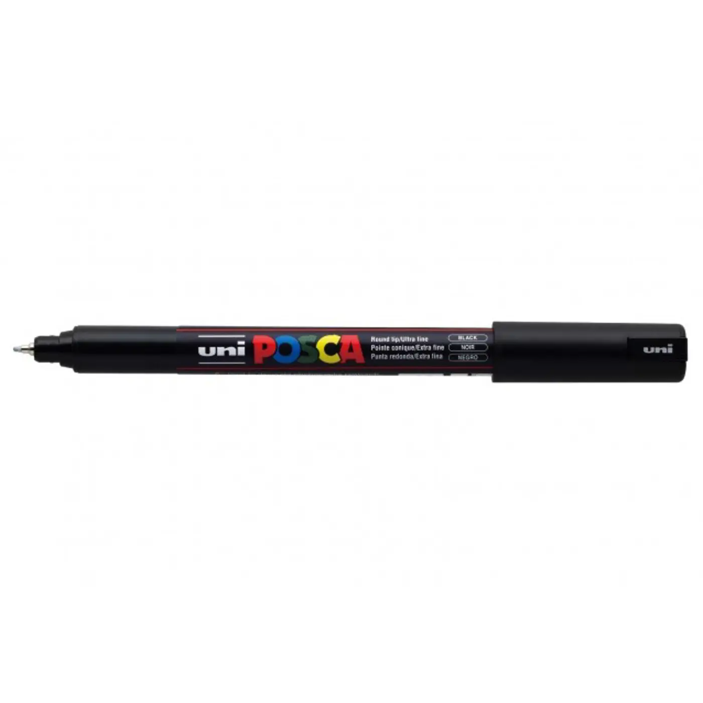 Acrylic marker Uni Posca 0.7mm PC-1MR – 24 černá - fotografie 1